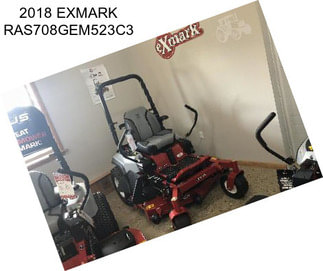 2018 EXMARK RAS708GEM523C3