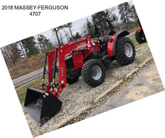 2018 MASSEY-FERGUSON 4707