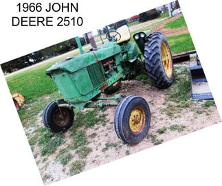 1966 JOHN DEERE 2510