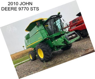 2010 JOHN DEERE 9770 STS