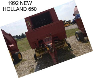 1992 NEW HOLLAND 650