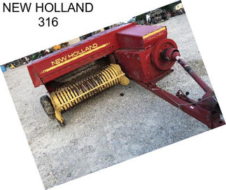 NEW HOLLAND 316