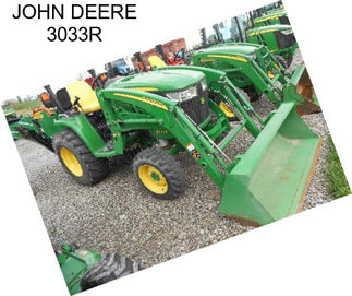 JOHN DEERE 3033R