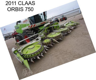 2011 CLAAS ORBIS 750