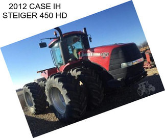 2012 CASE IH STEIGER 450 HD