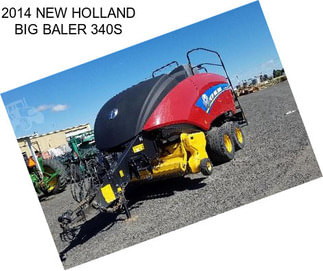 2014 NEW HOLLAND BIG BALER 340S