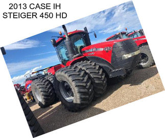 2013 CASE IH STEIGER 450 HD