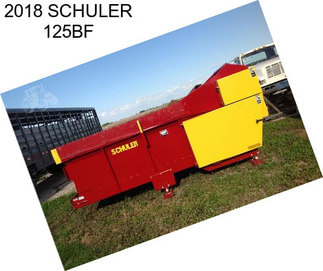 2018 SCHULER 125BF