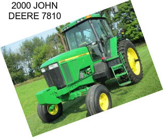 2000 JOHN DEERE 7810