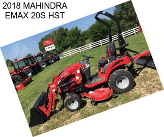 2018 MAHINDRA EMAX 20S HST