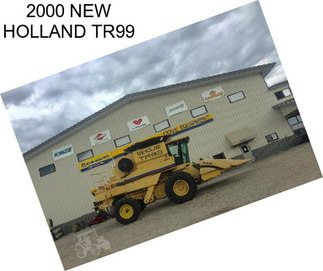 2000 NEW HOLLAND TR99