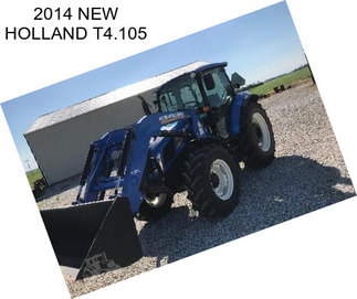 2014 NEW HOLLAND T4.105