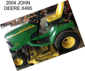 2004 JOHN DEERE X495