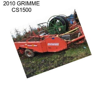 2010 GRIMME CS1500