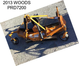 2013 WOODS PRD7200