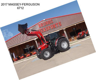 2017 MASSEY-FERGUSON 6712