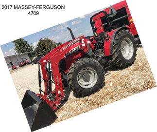 2017 MASSEY-FERGUSON 4709