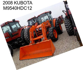 2008 KUBOTA M9540HDC12