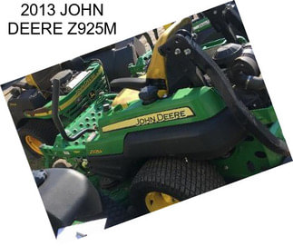 2013 JOHN DEERE Z925M