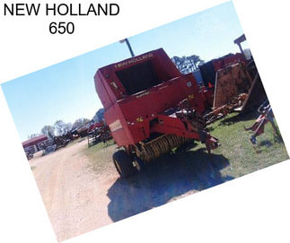 NEW HOLLAND 650