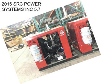 2016 SRC POWER SYSTEMS INC 5.7