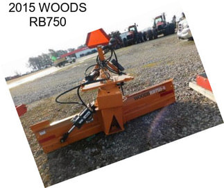 2015 WOODS RB750