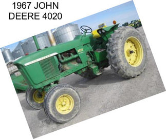 1967 JOHN DEERE 4020