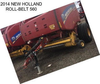 2014 NEW HOLLAND ROLL-BELT 560