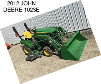 2012 JOHN DEERE 1023E