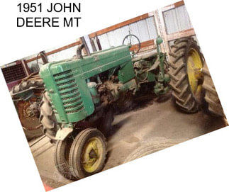 1951 JOHN DEERE MT