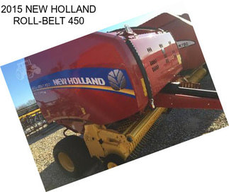 2015 NEW HOLLAND ROLL-BELT 450