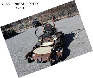 2018 GRASSHOPPER 725D