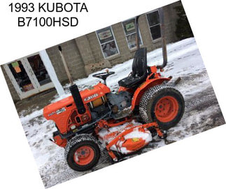 1993 KUBOTA B7100HSD