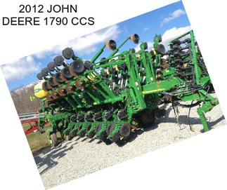 2012 JOHN DEERE 1790 CCS