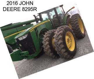 2016 JOHN DEERE 8295R