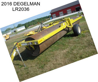 2016 DEGELMAN LR2036