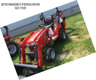 2018 MASSEY-FERGUSON GC1720