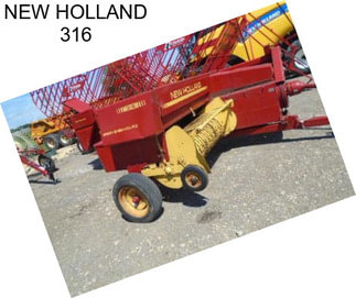 NEW HOLLAND 316