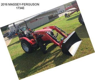 2016 MASSEY-FERGUSON 1734E