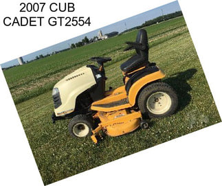 2007 CUB CADET GT2554