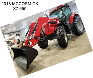 2018 MCCORMICK X7.650