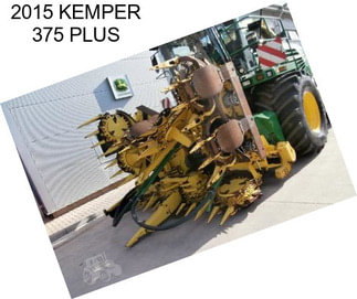 2015 KEMPER 375 PLUS