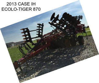 2013 CASE IH ECOLO-TIGER 870