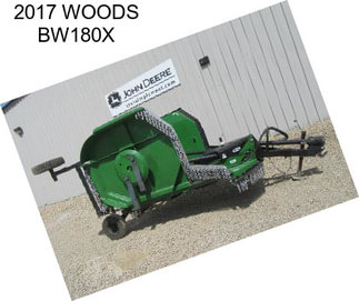 2017 WOODS BW180X