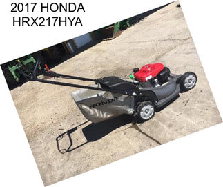 2017 HONDA HRX217HYA