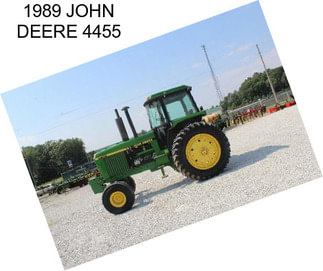 1989 JOHN DEERE 4455