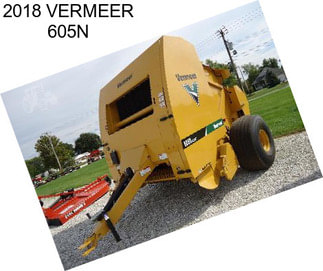 2018 VERMEER 605N