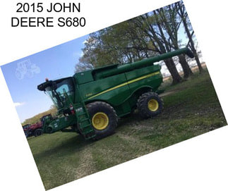 2015 JOHN DEERE S680