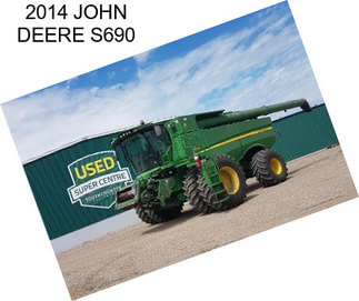 2014 JOHN DEERE S690