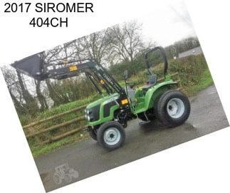 2017 SIROMER 404CH